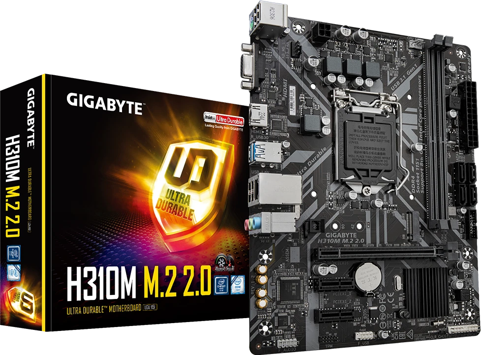 Gigabyte H310M M.2 2.0 (Rev. 1.2)